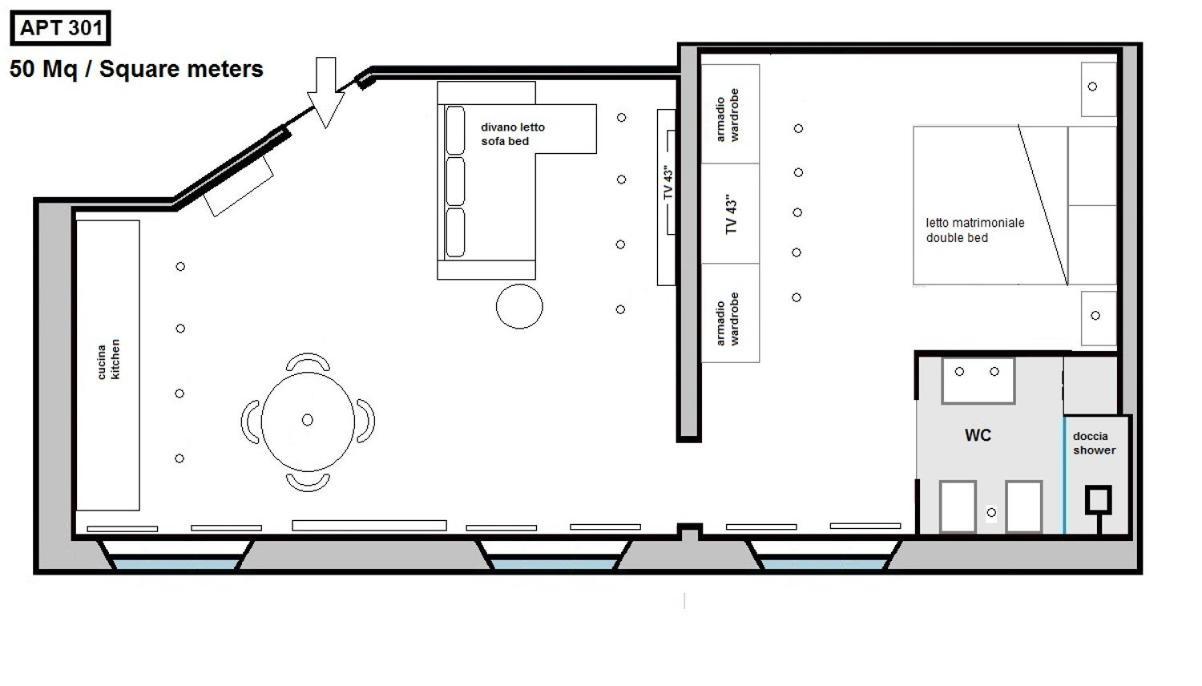 Hnn Luxury Apartments 热那亚 外观 照片